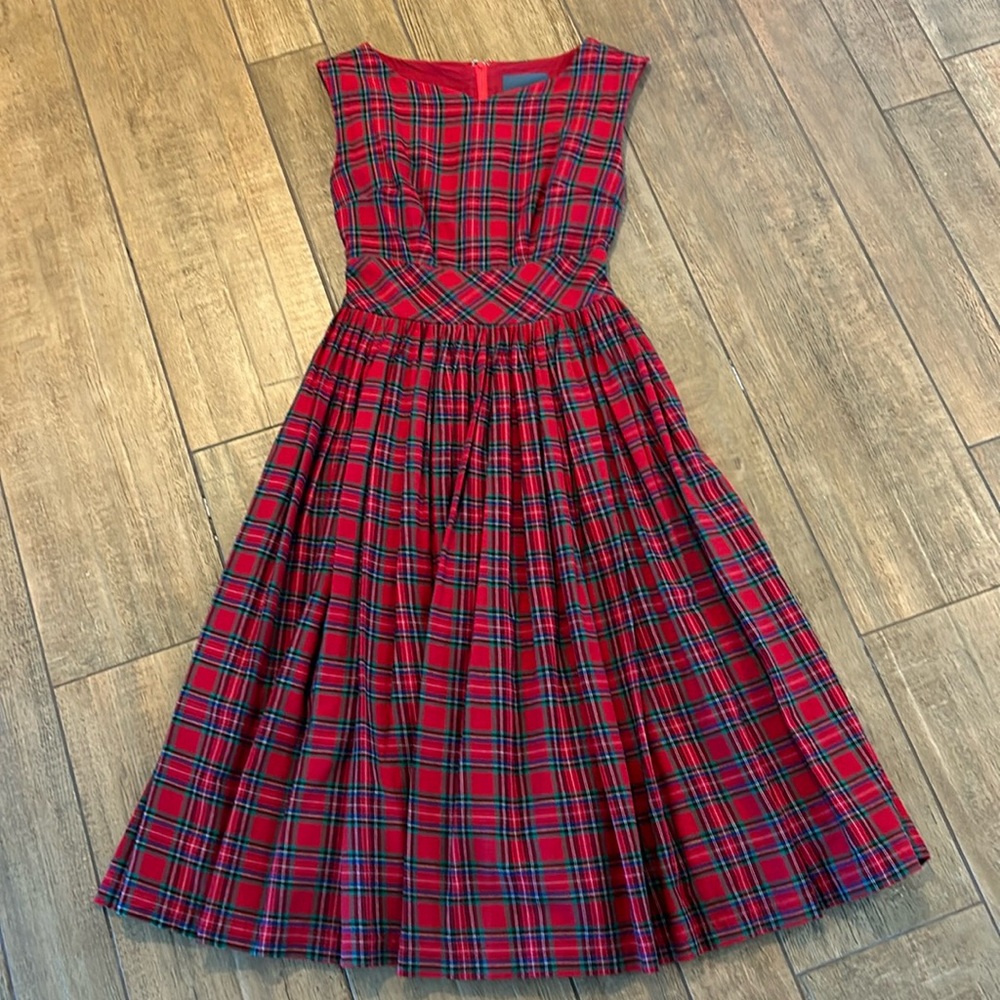 ModCloth tartan plaid dress